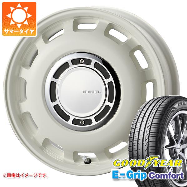 【タイヤ交換対象】サマータイヤ 165/55R14 72V グッドイヤー エフィシエントグリップコンフォート コスミック クロスブラッド ディーゼル 4.5-14 タイヤホイール4本セット