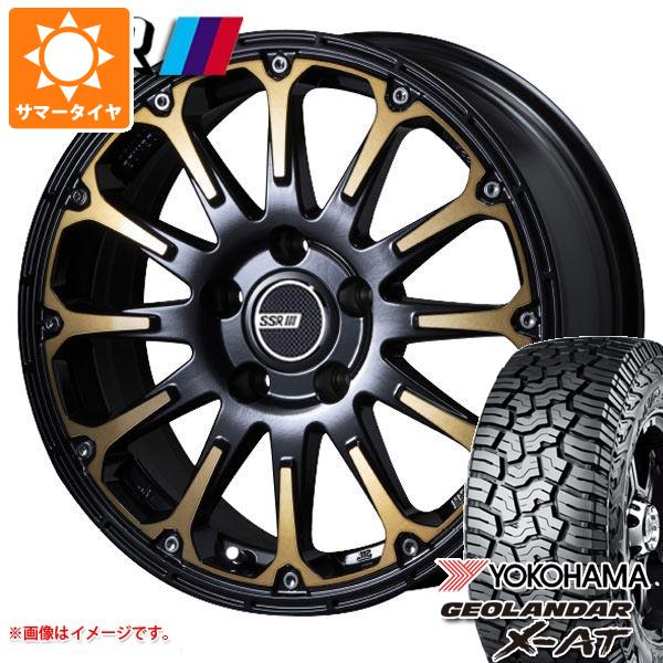 【タイヤ交換対象】デリカD:5用 サマータイヤ ヨコハマ ジオランダー X-AT G016 LT225/75R16 103/100Q アウトラインホワイトレター SSR ディバイド FT 7.0-16 タイヤホイール4本セット