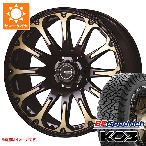 【タイヤ交換対象】サマータイヤ 265/70R17 118/115S BFグッドリッチ オールテレーンT/A KO3 ホワイトレター SSR ディバイド FT 8.0-17 タイヤホイール4本セット