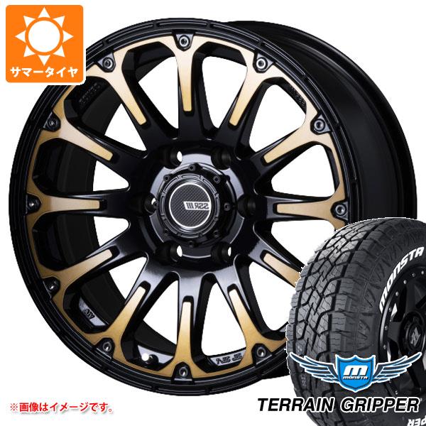 【タイヤ交換対象】サマータイヤ 285/70R17 121/118R モンスタ テレーングリッパー ホワイトレター SSR ディバイド FT 8.0-17 タイヤホイール4本セット|タイヤ1番