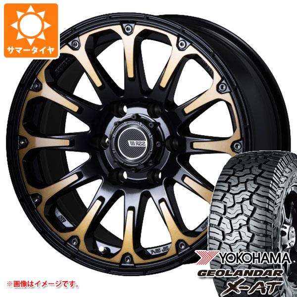 【タイヤ交換対象】5本セット FJクルーザー 10系用 サマータイヤ ヨコハマ ジオランダー X-AT G016 LT265/70R17 121/118Q ブラックレター SSR ディバイド FT 8.0-17 タイヤホイール5本セット