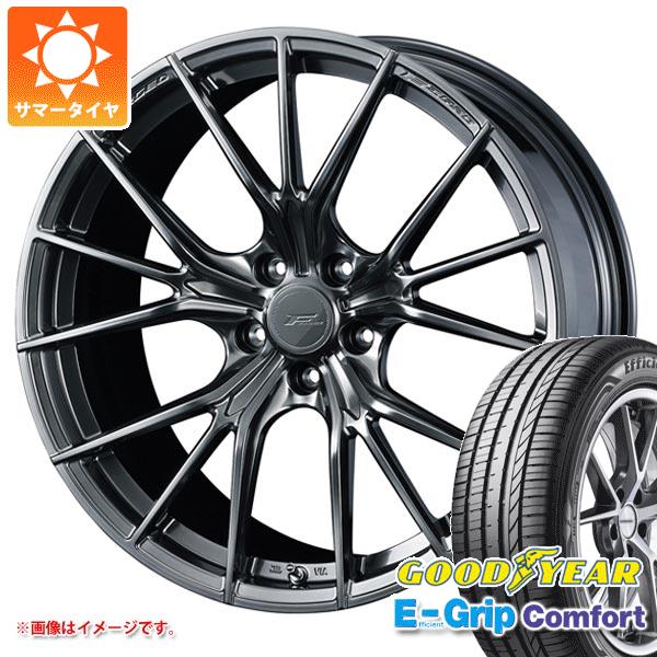 【タイヤ交換対象】サマータイヤ 245/35R20 95W XL グッドイヤー エフィシエントグリップコンフォート F ゼロ FZ-1 8.5-20 タイヤホイール4本セット|タイヤ1番