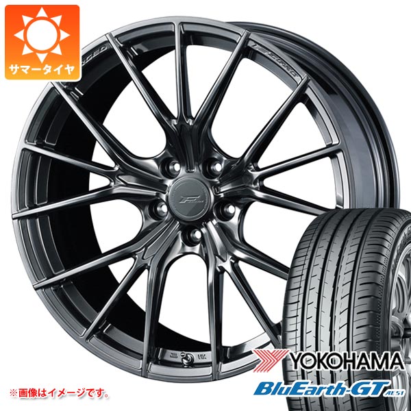 【タイヤ交換対象】サマータイヤ 245/40R19 98W XL ヨコハマ ブルーアースGT AE51 F ゼロ FZ-1 8.0-19 タイヤホイール4本セット 186,400円