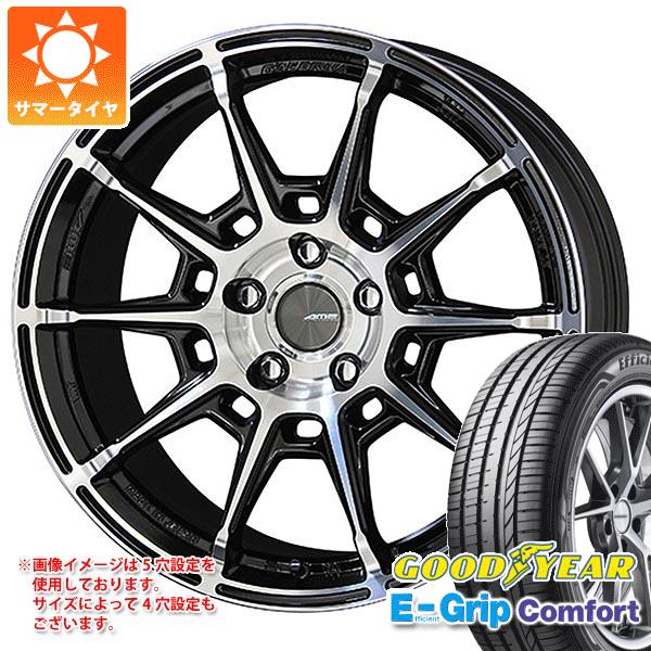 【タイヤ交換対象】サマータイヤ 225/35R19 88W XL グッドイヤー エフィシエントグリップコンフォート ガレルナ レフィーノ 8.0-19 タイヤホイール4本セット