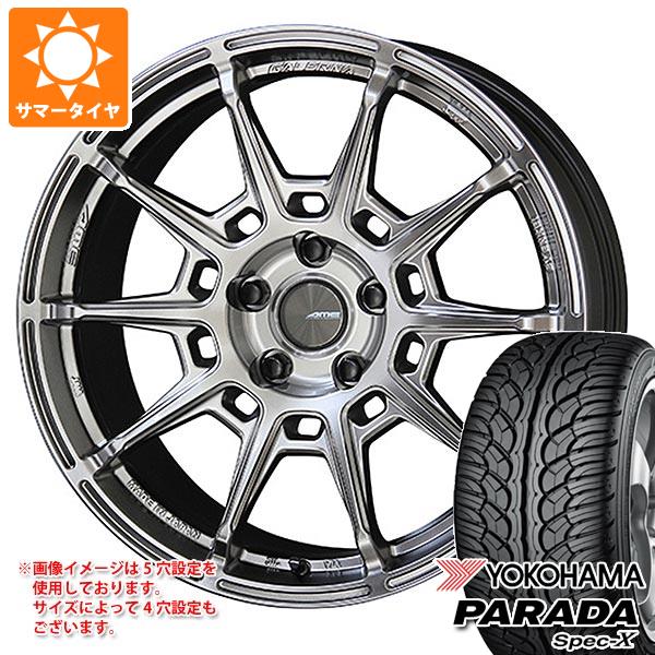 【タイヤ交換対象】サマータイヤ 235/60R18 103V ヨコハマ パラダ スペック-X PA02 ガレルナ レフィーノ 8.0-18 タイヤホイール4本セット|タイヤ1番