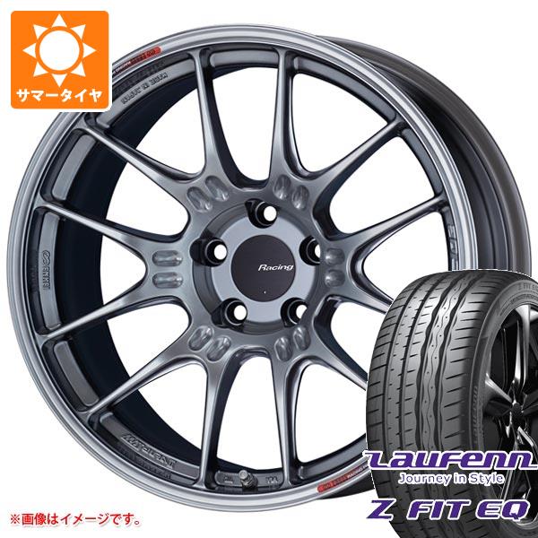 【タイヤ交換対象】サマータイヤ 245/45R18 100Y XL ラウフェン Zフィット EQ LK03 エンケイ レーシング GTC02 8.0-18 タイヤホイール4本セット