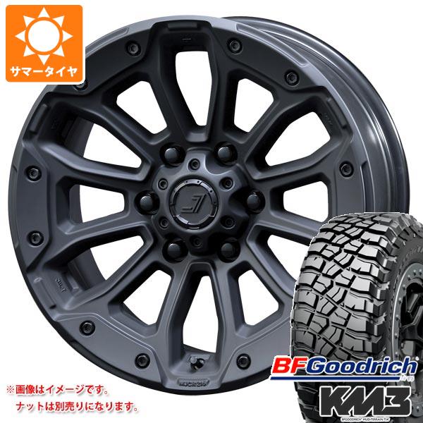 【タイヤ交換対象】ハイラックス 120系用 サマータイヤ BFグッドリッチ マッドテレーンT/A KM3 LT265/65R17 120/117Q ジェップセン MJCR 216 8.0-17 タイヤホイール4本セット