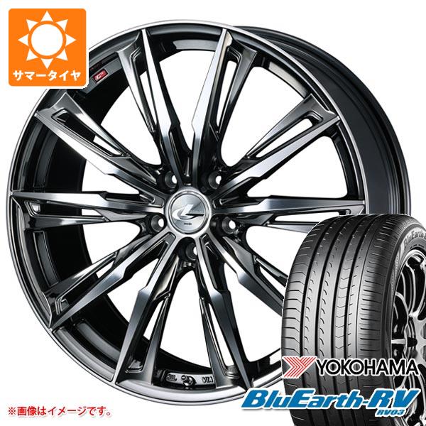 【タイヤ交換対象】サマータイヤ 245/40R19 98W XL ヨコハマ ブルーアースRV RV03 レオニス GX 8.0-19 タイヤホイール4本セット 140,200円