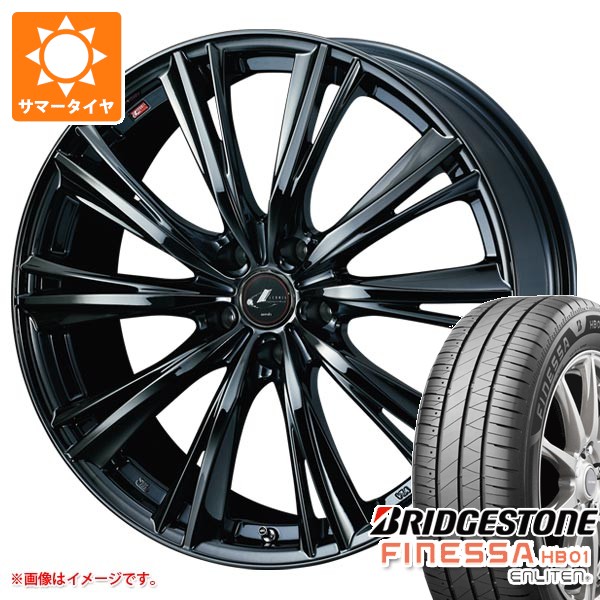 【タイヤ交換対象】サマータイヤ 245/45R19 102W XL ブリヂストン フィネッサ HB01 レオニス WX 8.0-19 タイヤホイール4本セット|タイヤ1番
