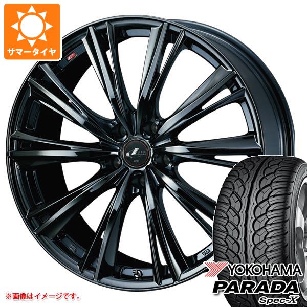 【タイヤ交換対象】サマータイヤ 255/40R20 101V REINF ヨコハマ パラダ スペック-X PA02 レオニス WX 8.5-20 タイヤホイール4本セット|タイヤ1番