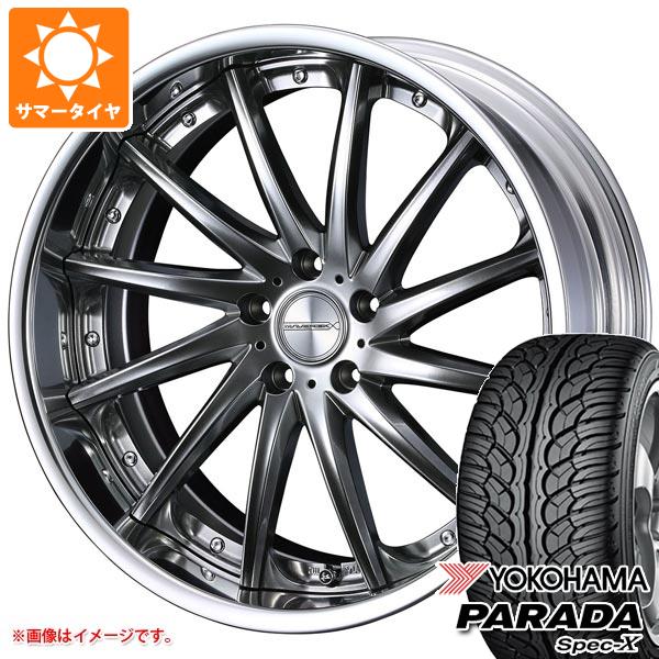 【タイヤ交換対象】サマータイヤ 255/40R20 101V REINF ヨコハマ パラダ スペック-X PA02 マーベリック 1212F 8.5-20 タイヤホイール4本セット
