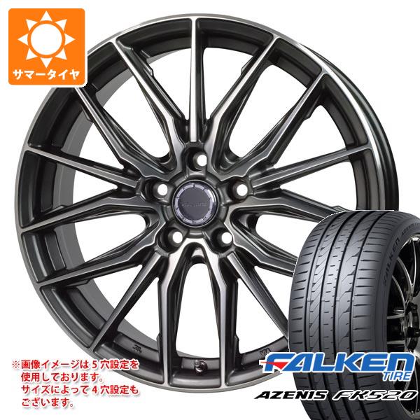 【タイヤ交換対象】サマータイヤ 235/40R19 96Y XL ファルケン アゼニス FK520L プレシャス アスト M4 8.0-19 タイヤホイール4本セット｜タイヤ１番
