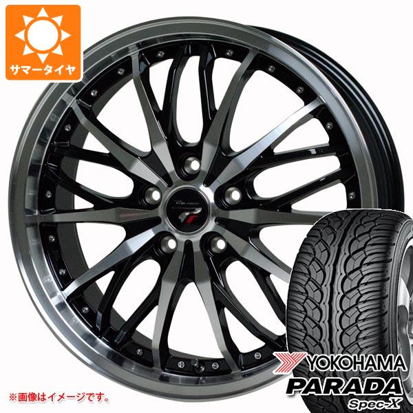 【タイヤ交換対象】サマータイヤ 255/40R20 101V REINF ヨコハマ パラダ スペック-X PA02 プレシャス HM-3 8.5-20 タイヤホイール4本セット
