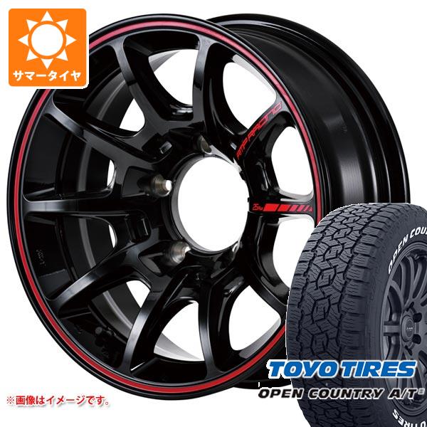 【タイヤ交換対象】ジムニー JB64W用 2026年製 サマータイヤ トーヨー オープンカントリー A/T3 215/70R16 100T ホワイトレター MID レーシング R25 プラス 5.5-16 タイヤホイール4本セット|タイヤ1番
