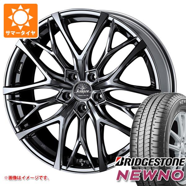 【タイヤ交換対象】サマータイヤ 185/55R16 83V ブリヂストン ニューノ クレンツェ ウィーバル 100エボ 6.0-16 タイヤホイール4本セット｜タイヤ１番 110,100円