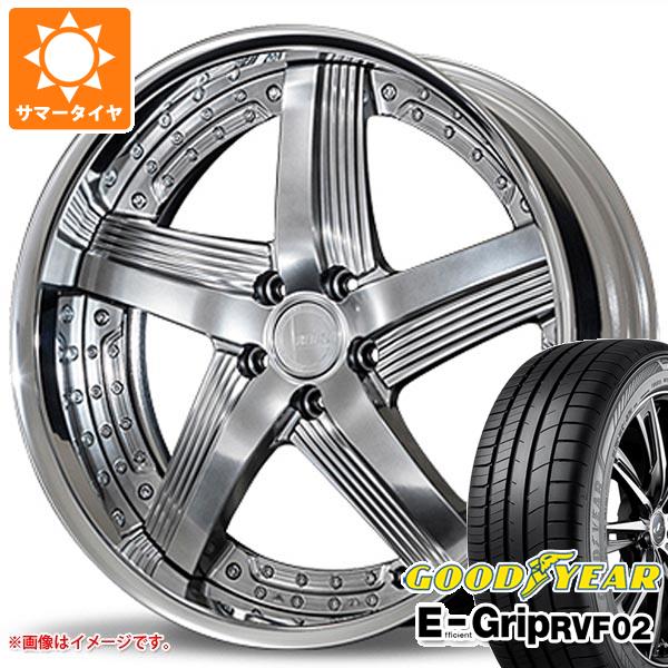 【タイヤ交換対象】サマータイヤ 245/40R20 99W XL グッドイヤー エフィシエントグリップ RVF02 アミスタット ライエン C010 8.5-20 タイヤホイール4本セット｜タイヤ１番