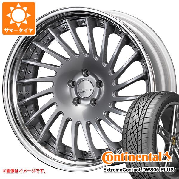 【タイヤ交換対象】サマータイヤ 245/45R20 103Y XL コンチネンタル エクストリームコンタクト DWS06 プラス SSR エグゼキューター CV05S 8.5-20 タイヤホイール4本セット