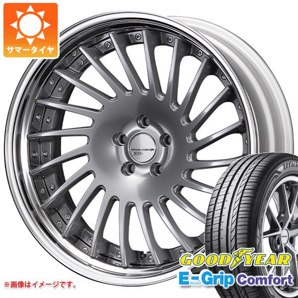 【タイヤ交換対象】サマータイヤ 245/40R20 99W XL グッドイヤー エフィシエントグリップコンフォート SSR エグゼキューター CV05S 8.5-20 タイヤホイール4本セット