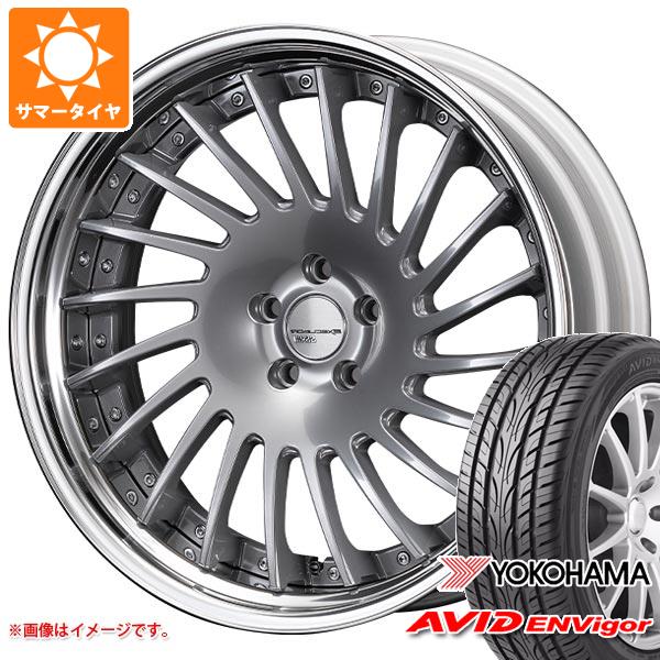 【タイヤ交換対象】サマータイヤ 245/35R20 95W XL ヨコハマ エービッド エンビガー S321 SSR エグゼキューター CV05S 8.5-20 タイヤホイール4本セット
