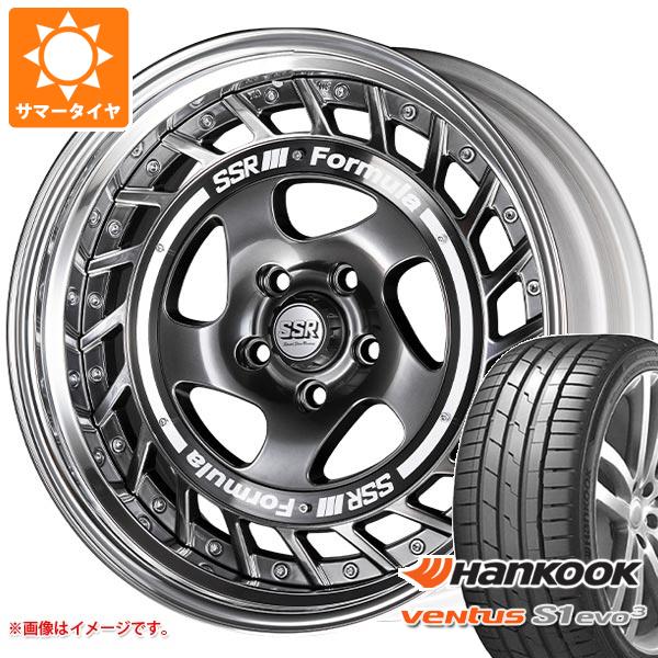 【タイヤ交換対象】サマータイヤ 235/50R18 (101Y) XL ハンコック ベンタス S1 エボ3 K127 SSR フォーミュラ エアロスポーク 8.0-18 タイヤホイール4本セット
