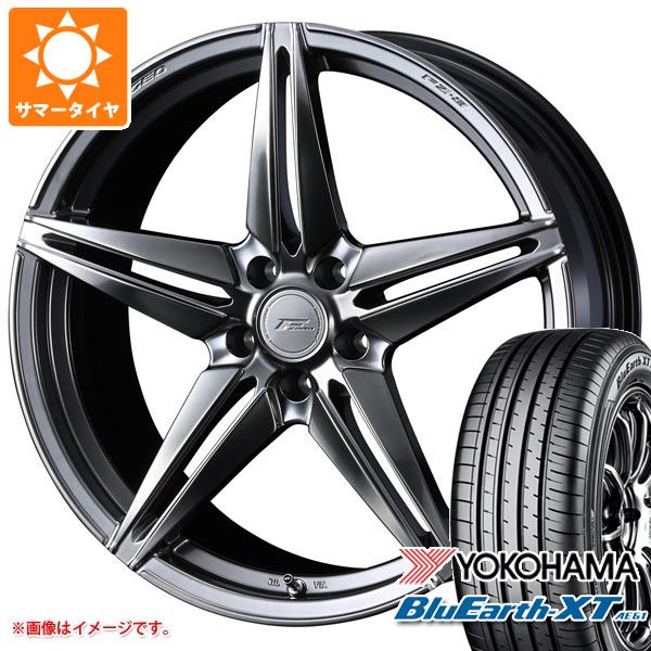 【タイヤ交換対象】サマータイヤ 225/50R18 95V ヨコハマ ブルーアースXT AE61 F ゼロ FZ-3 7.5-18 タイヤホイール4本セット