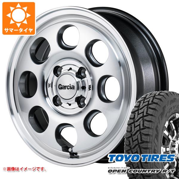 【タイヤ交換対象】ミツビシ デリカミニ B30系用 サマータイヤ トーヨー オープンカントリー R/T 165/60R15 77Q ホワイトレター ガルシア パーム8 4.5-15 タイヤホイール4本セット