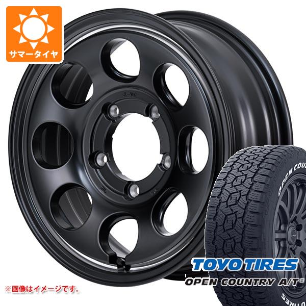 【タイヤ交換対象】ジムニーシエラ JB74W用 2026年製 サマータイヤ トーヨー オープンカントリー A/T3 215/70R16 100T ホワイトレター ガルシア パーム8 6.0-16 タイヤホイール4本セット|タイヤ1番