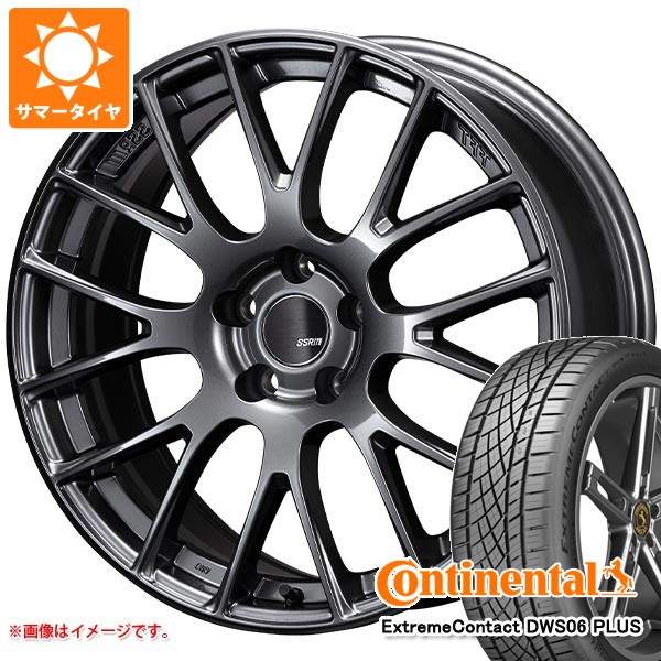 【タイヤ交換対象】サマータイヤ 235/55R19 105W XL コンチネンタル エクストリームコンタクト DWS06 プラス SSR GTV04 8.5-19 タイヤホイール4本セット|タイヤ1番