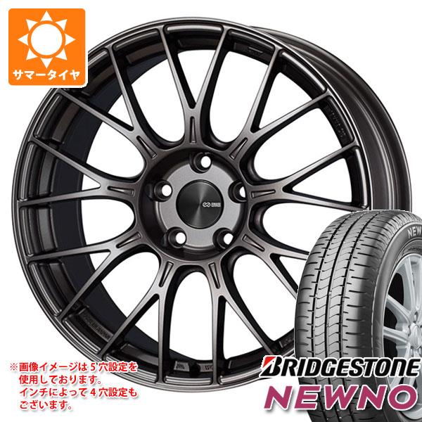 【タイヤ交換対象】サマータイヤ 195/45R16 84V XL ブリヂストン ニューノ エンケイ パフォーマンスライン PFM1 6.5-16 タイヤホイール4本セット｜タイヤ１番