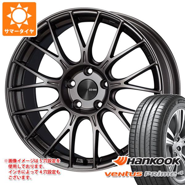 【タイヤ交換対象】サマータイヤ 205/45R17 88V XL ハンコック ベンタス プライム4 K135 エンケイ パフォーマンスライン PFM1 7.0-17 タイヤホイール4本セット