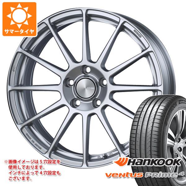 【タイヤ交換対象】サマータイヤ 225/50R17 98W XL ハンコック ベンタス プライム4 K135 エンケイ パフォーマンスライン PF03 7.0-17 タイヤホイール4本セット