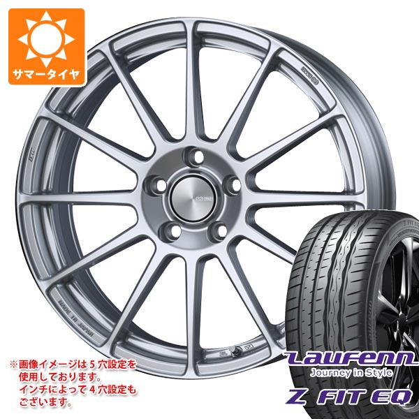 【タイヤ交換対象】サマータイヤ 215/45R18 89Y ラウフェン Zフィット EQ LK03 エンケイ パフォーマンスライン PF03 7.5-18 タイヤホイール4本セット