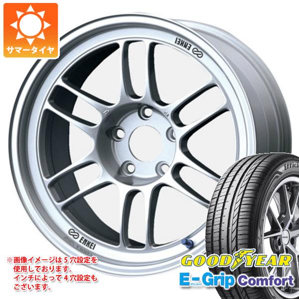 【タイヤ交換対象】サマータイヤ 195/45R16 84V XL グッドイヤー エフィシエントグリップコンフォート エンケイ レーシング RPF1 7.0-16 タイヤホイール4本セット|タイヤ1番