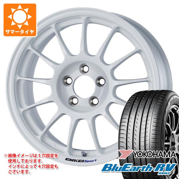 【タイヤ交換対象】2026年製 サマータイヤ 205/65R16 95H ヨコハマ ブルーアースRV RV03 エンケイ スポーツ RC-T5 7.0-16 タイヤホイール4本セット|タイヤ1番