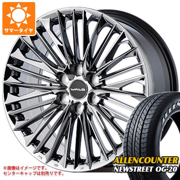 【タイヤ交換対象】ハイエース 200系用 サマータイヤ オーレンカウンター ニューストリート OG-20 215/60R17C 109/107T ホワイトレター ヴァルド ジェニュインライン F001 6.5-17 タイヤホイール4本セット