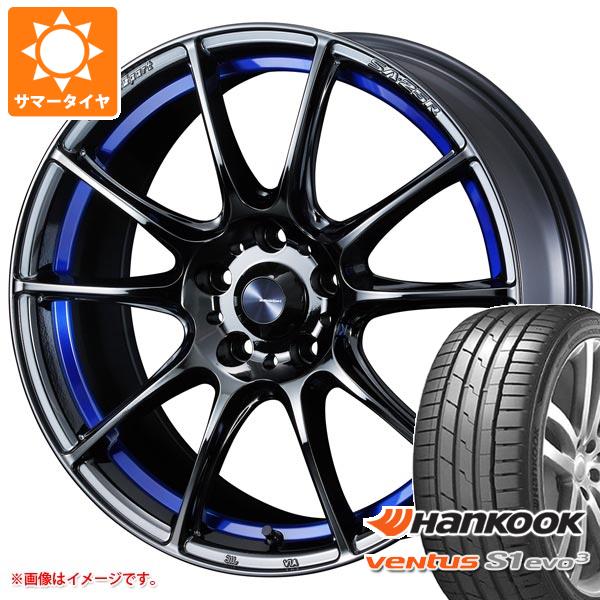 【タイヤ交換対象】2026年製 サマータイヤ 215/45R18 93Y XL ハンコック ベンタス S1 エボ3 K127 ウェッズスポーツ SA-25R 7.0-18 タイヤホイール4本セット｜タイヤ１番