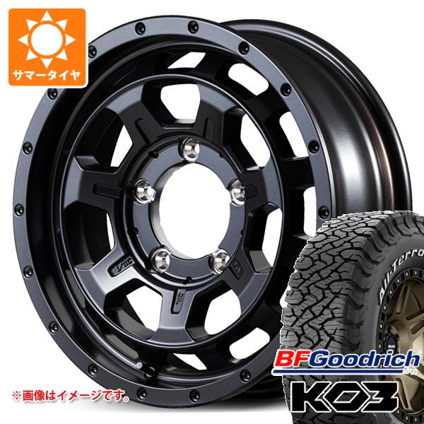 【タイヤ交換対象】5本セット スズキ ジムニー JB64W用 2026年製 サマータイヤ BFグッドリッチ オールテレーンT/A KO3 LT215/70R16 100/97S ホワイトレター ナイトロパワー M7 ファランクス 5.5-16 タイヤホイール5本セット|タイヤ1番