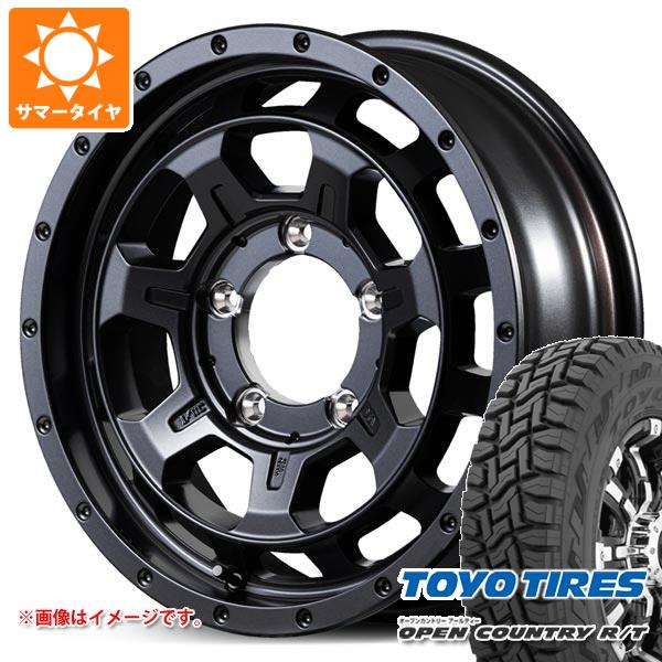 【タイヤ交換対象】5本セット スズキ ジムニー用 2026年製 サマータイヤ トーヨー オープンカントリー R/T 185/85R16 105/103N LT ホワイトレター ナイトロパワー M7 ファランクス 5.5-16 タイヤホイール5本セット|タイヤ1番