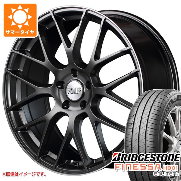 【タイヤ交換対象】サマータイヤ 245/45R19 102W XL ブリヂストン フィネッサ HB01 MID エクスクルーシブ 028F 8.0-19 タイヤホイール4本セット