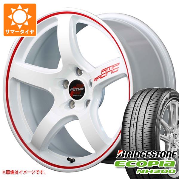 【タイヤ交換対象】サマータイヤ 225/50R17 94V ブリヂストン エコピア NH200 MID レーシング R50 7.0-17 タイヤホイール4本セット｜タイヤ１番