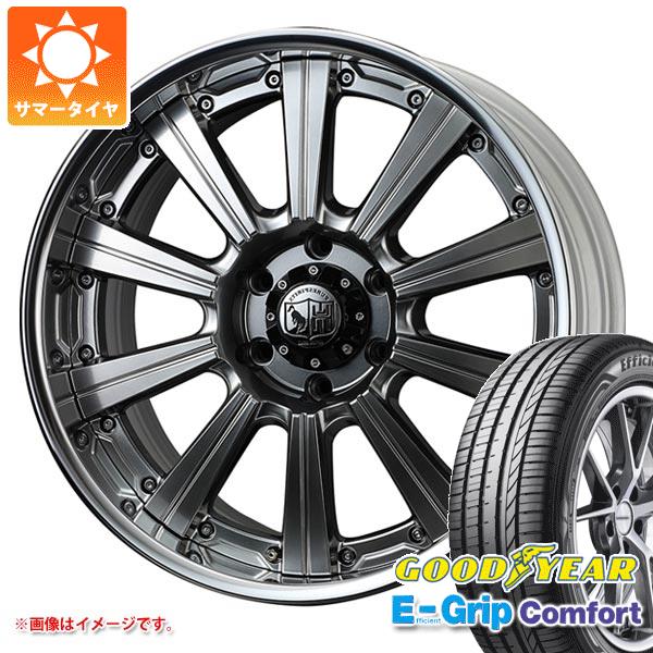 【タイヤ交換対象】トヨタ グランエース GDH300系用 サマータイヤ グッドイヤー エフィシエントグリップコンフォート 245/40R20 99W XL スーパースター ピュアスピリッツ サフォーク XC 9.0-20 タイヤホイール4本セット｜タイヤ１番