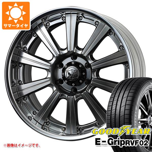 【タイヤ交換対象】トヨタ グランエース GDH300系用 サマータイヤ グッドイヤー エフィシエントグリップ RVF02 245/40R20 99W XL スーパースター ピュアスピリッツ サフォーク XC 9.0-20 タイヤホイール4本セット|タイヤ1番