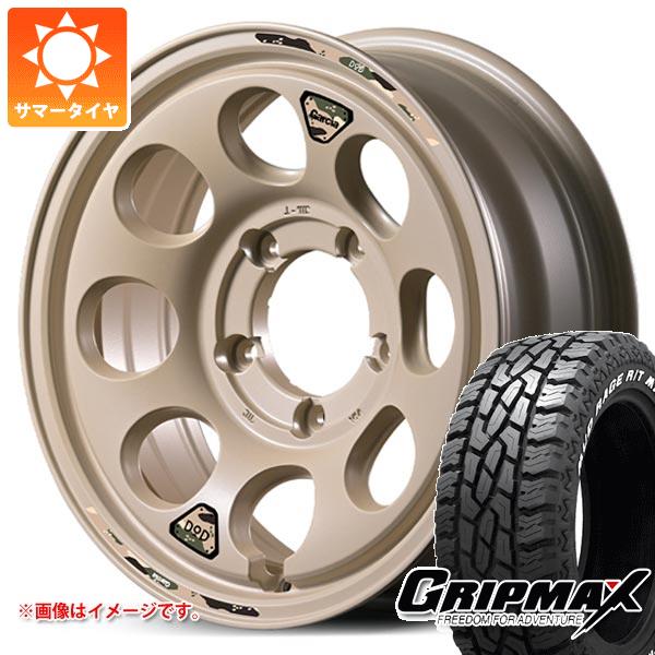 【タイヤ交換対象】スズキ ジムニー JB64W用 サマータイヤ グリップマックス マッドレイジ R/T MAX LT215/70R16 100/97R ホワイトレター ウシャリン 5.5-16 タイヤホイール4本セット｜タイヤ１番