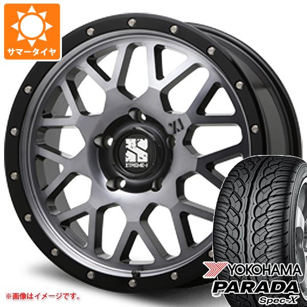 【タイヤ交換対象】ランドクルーザー200用 サマータイヤ ヨコハマ パラダ スペック-X PA02 295/45R20 114V REINF MLJ エクストリームJ XJ04 8.5-20 タイヤホイール4本セット