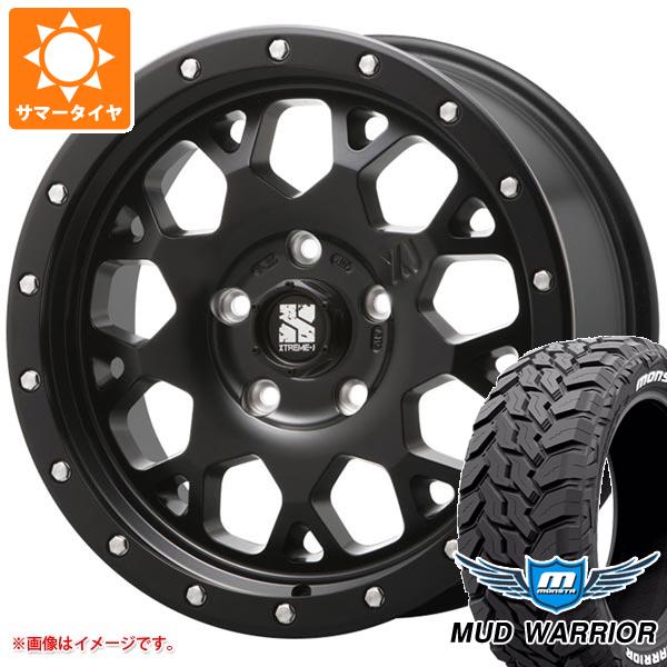 【タイヤ交換対象】ランドクルーザー200用 サマータイヤ モンスタ マッドウォーリアー LT285/50R20 119/116Q ホワイトレター MLJ エクストリームJ XJ04 8.5-20 タイヤホイール4本セット