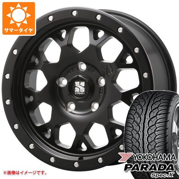 【タイヤ交換対象】ランドクルーザー200用 サマータイヤ ヨコハマ パラダ スペック-X PA02 295/45R20 114V REINF MLJ エクストリームJ XJ04 8.5-20 タイヤホイール4本セット