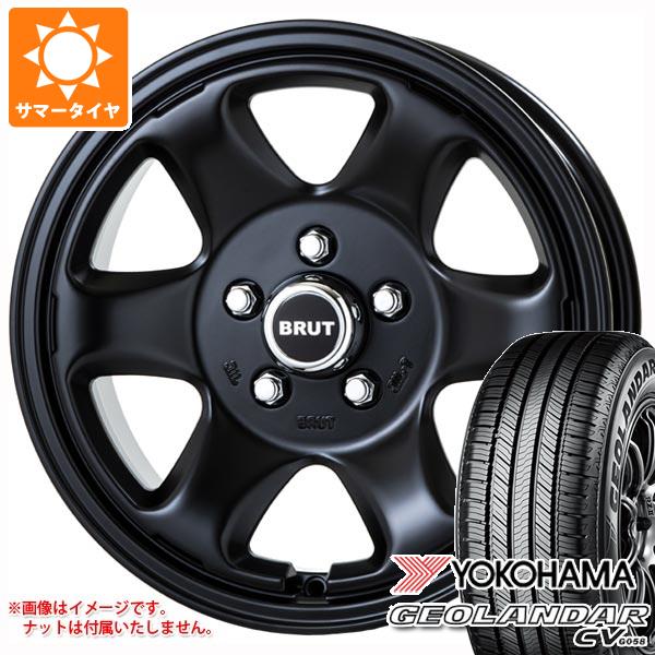 【タイヤ交換対象】サマータイヤ 235/70R16 106H ヨコハマ ジオランダー CV G058 ブルート BR-44 デリカD:5用 6.5-16 タイヤホイール4本セット｜タイヤ１番