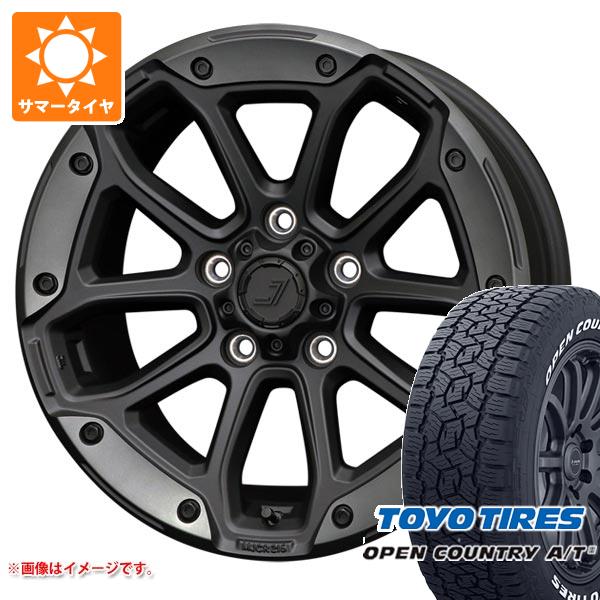 【タイヤ交換対象】トヨタ RAV4 50系用 サマータイヤ トーヨー オープンカントリー A/T3 265/65R17 112H ホワイトレター ジェップセン MJCR 216 8.0-17 タイヤホイール4本セット