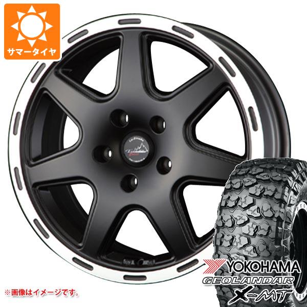 【タイヤ交換対象】5本セット ジープ ラングラー JK/JL系用 サマータイヤ ヨコハマ ジオランダー X-MT G005 35x12.50R17 LT 121Q ラ・ストラーダ ティラード クロス タイヤホイール5本セット 157,375円