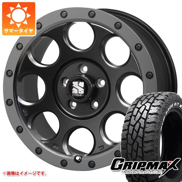 【タイヤ交換対象】ジープ ラングラー JK/JL系用 サマータイヤ グリップマックス マッドレイジ R/T MAX LT275/70R17 121/118Q ホワイトレター MLJ エクストリームJ XJ03 タイヤホイール4本セット